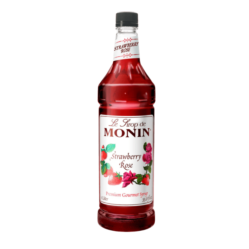 Sirope de Rosas con Fresa (Strawberry Rose) 1 LTO. MONIN