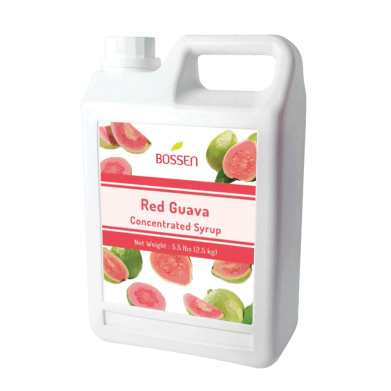 Sirope Guayaba Roja (Red Guava) 1.89 LTO. BOSSEN