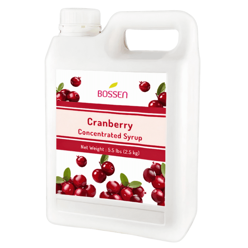 Sirope Arandanos Rojos (Cranberry) 1.89 LTO. BOSSEN
