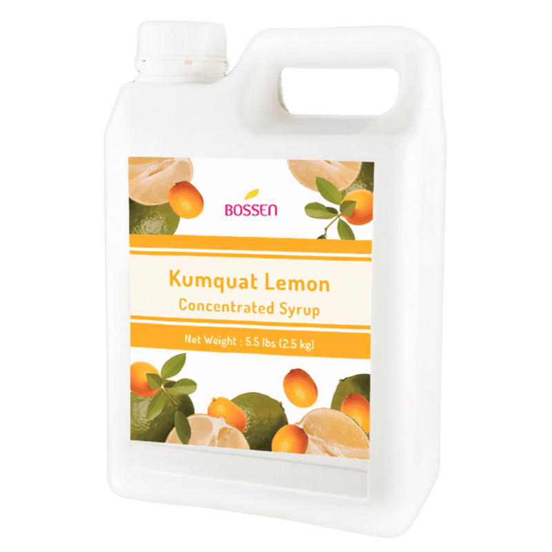 Sirope Naranja China y Limon (Kumquat Lemon) 1.89 LTO. BOSSEN