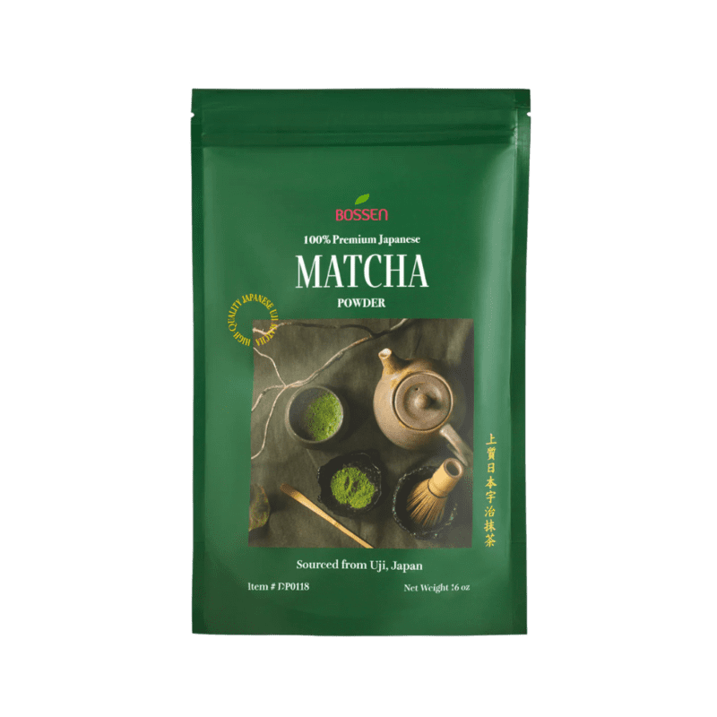 Té Verde Matcha Premium Uji 454 G. BOSSEN - Imagen 3