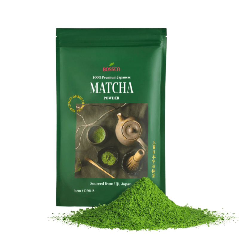 Té Verde Matcha Premium Uji 454 G. BOSSEN