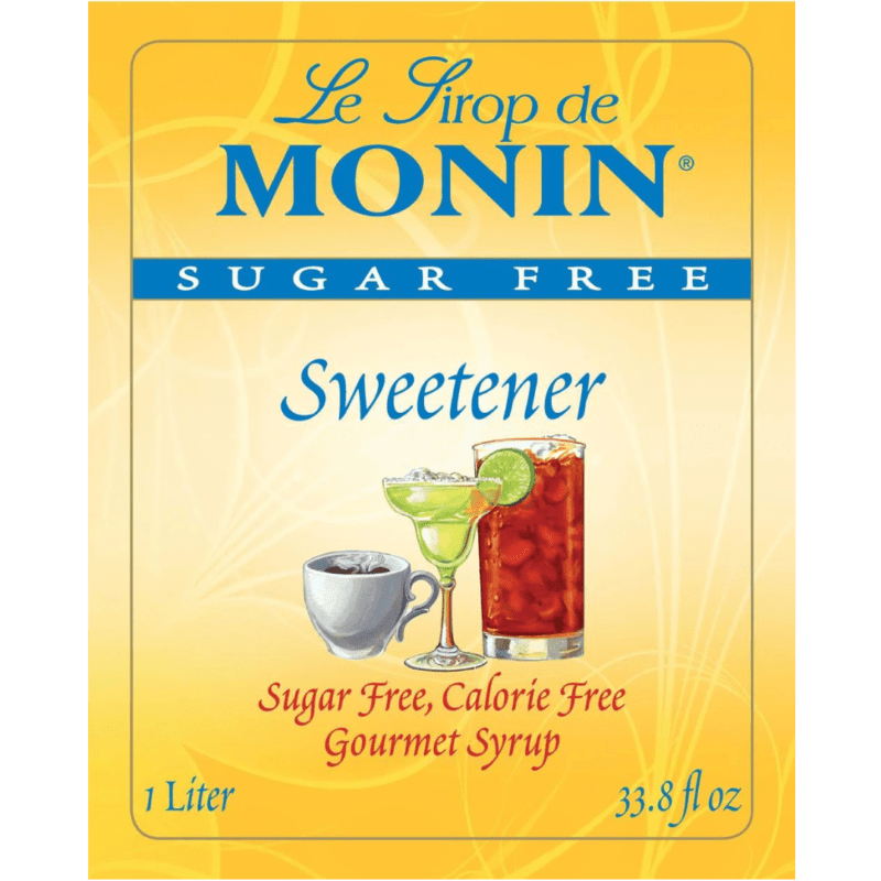 Sirope Endulzante sin Azucar (Sugar Free Sweetener) 1 LTO. MONIN - Imagen 2