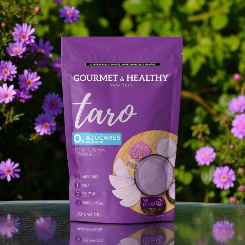 Base Sabor TARO 0 AZUCAR 700 G. GOURMET & HEALTHY