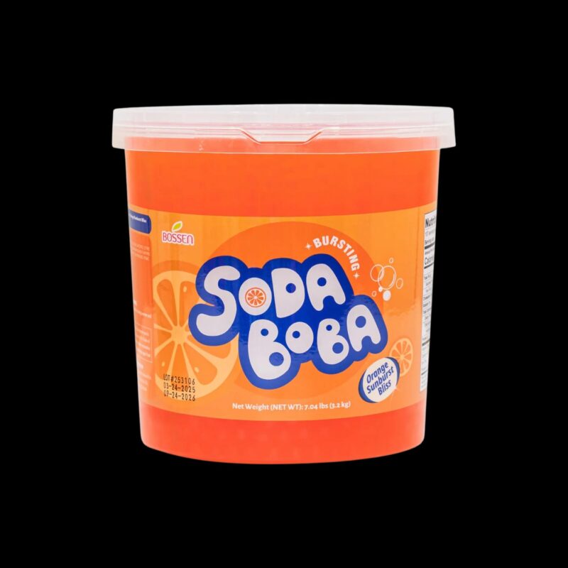 Perlas Explosivas Orange Sunburst Bliss (Naranja) 3.2 KG BOSSEN