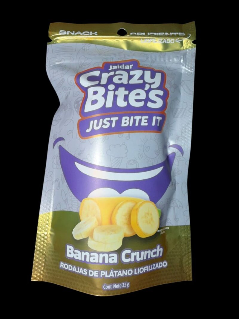 Crazy Bites Banana Crunch 35g