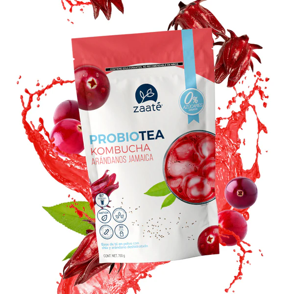 Kombucha Arandanos Jamaica 0% Azucar 700g