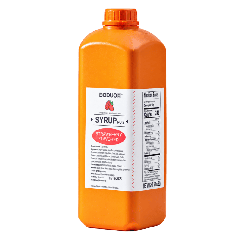 Jarabe Fresa Clasico 2 Lts BODUO