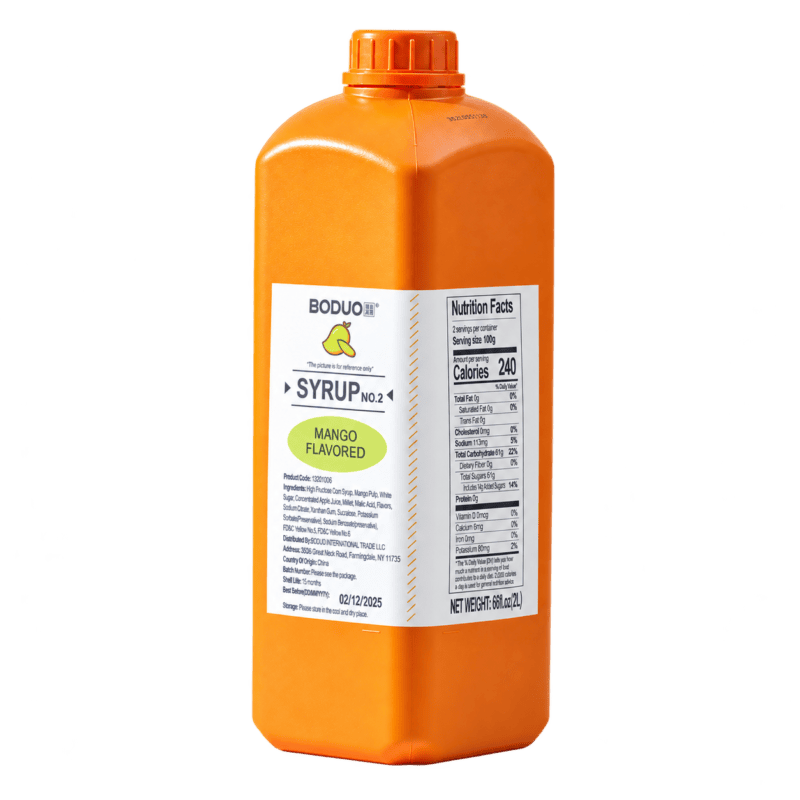 Jarabe Mango Clasico 2 Lts BODUO