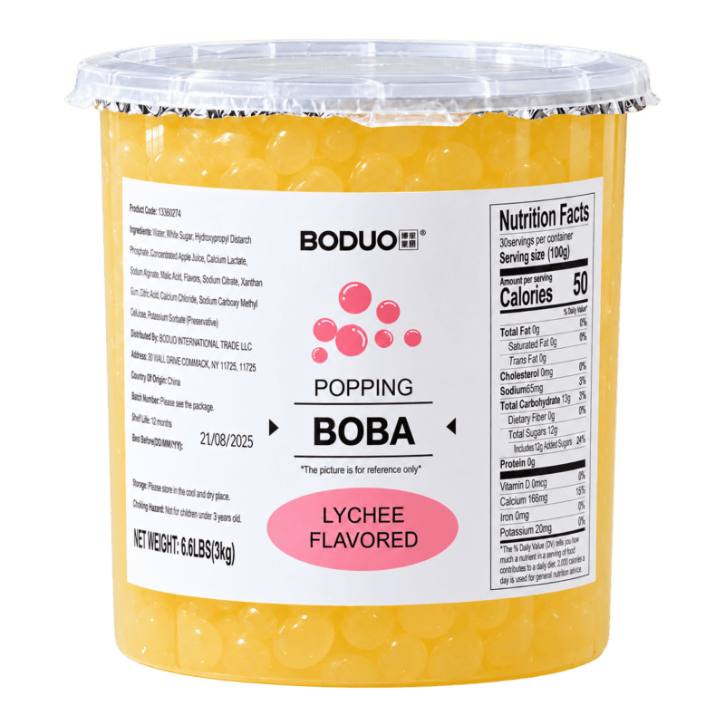 Perlas Explosivas Lichi 3 Kg BODUO