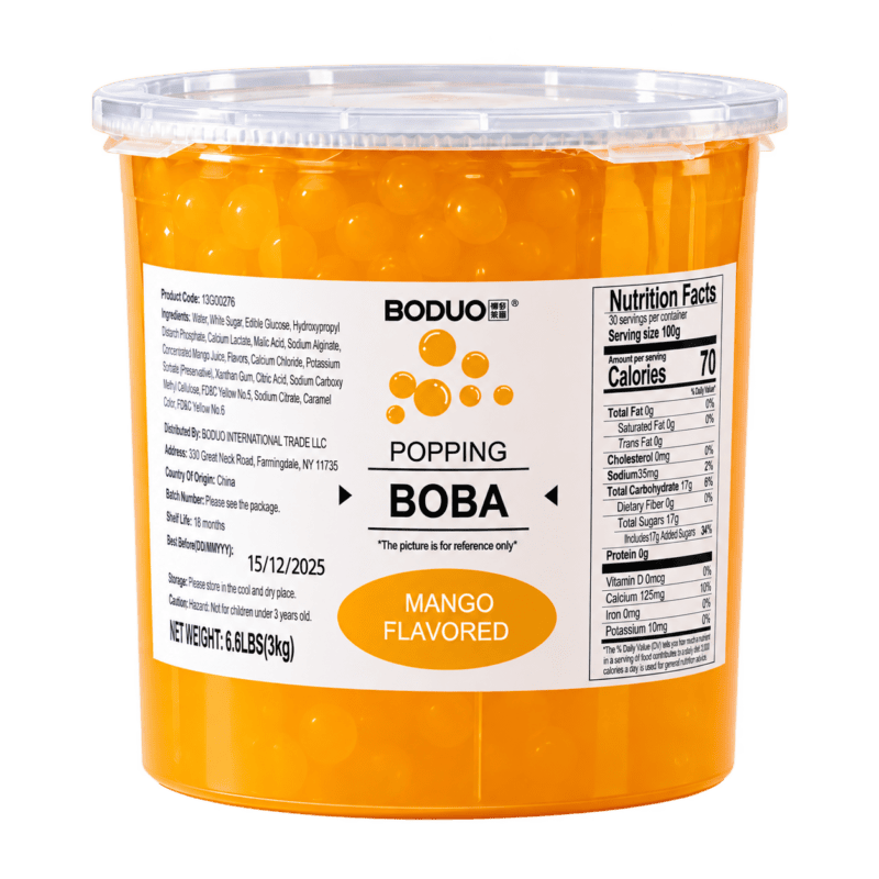 Perlas Explosivas Mango 3 Kg BODUO