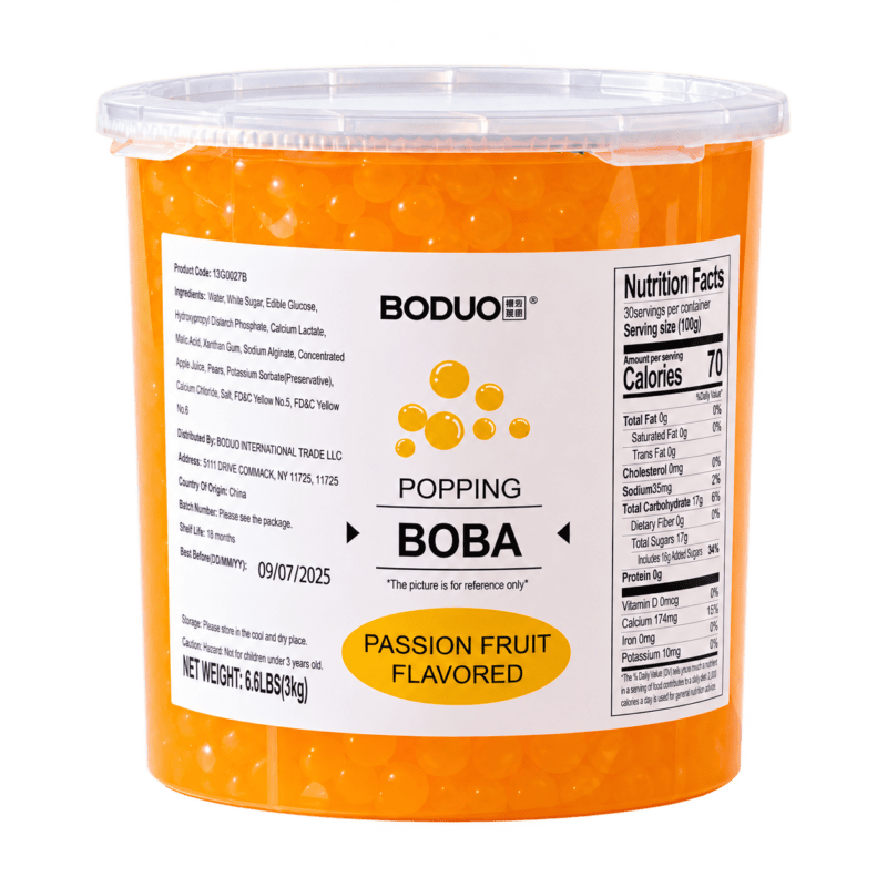 Perlas Explosivas Maracuya 3 Kg BODUO