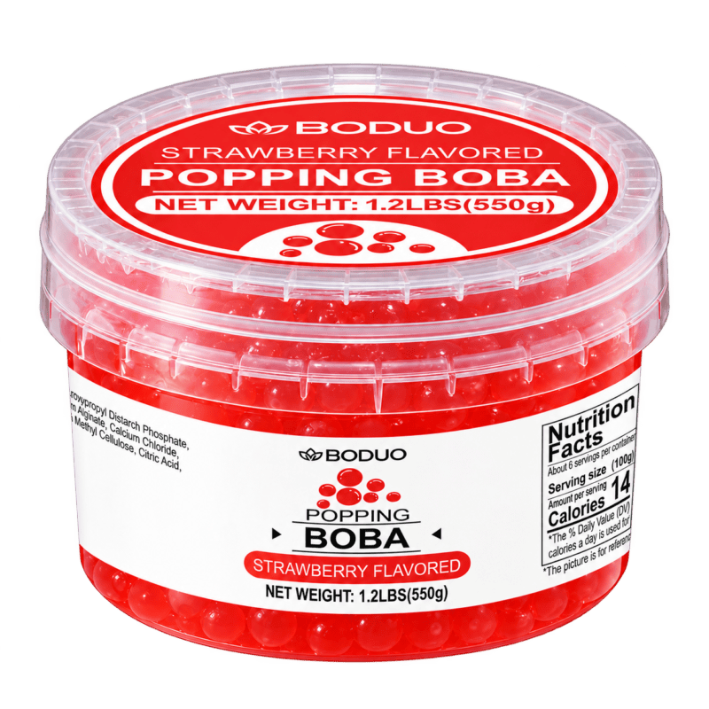 Perlas Explosivas Fresa 550 Gr BODUO