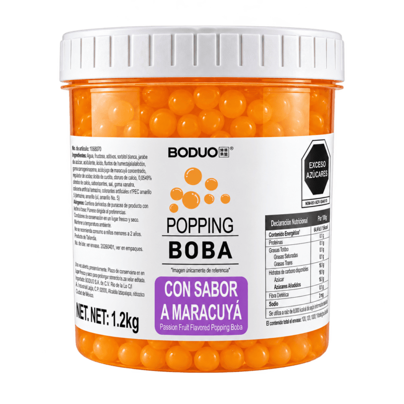 Perlas Explosivas Maracuya 1.2 Kg BODUO