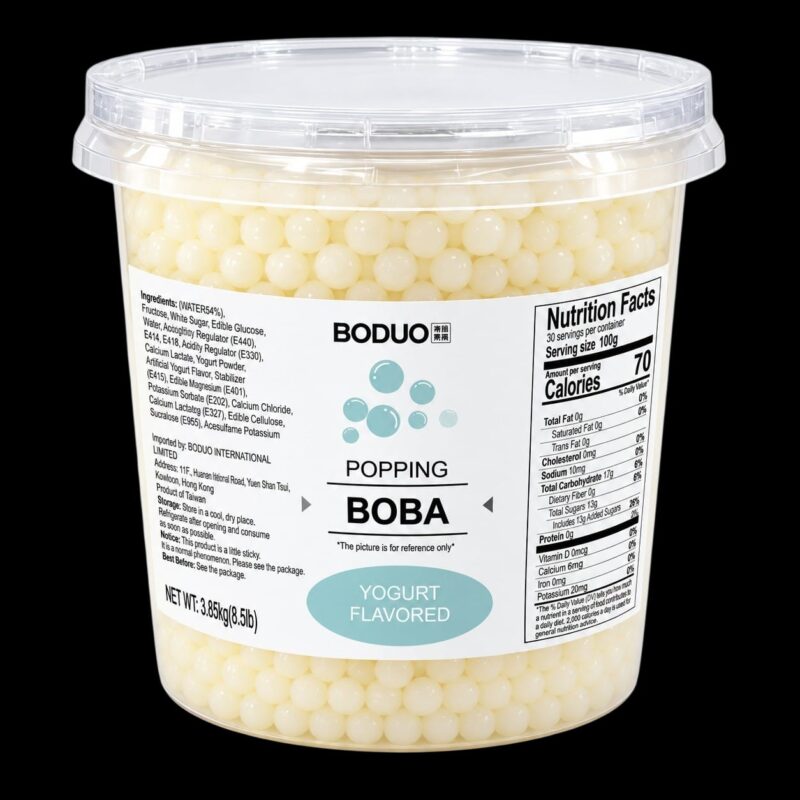 Perlas Explosivas Yogurt 3 Kg BODUO
